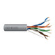 Genesis 24/4 Cat 5e Unshielded (U/UTP) Riser Networking Cable - Pull Box, 1000ft, Gray - 50781109 Genesis 24/4 Cat 5e Unshielded (U/UTP) Riser Networking Cable - Pull Box, 1000ft, Gray - 50781109